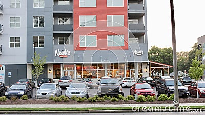 Newk`s Eatery Restaurant Editorial Stock Photo